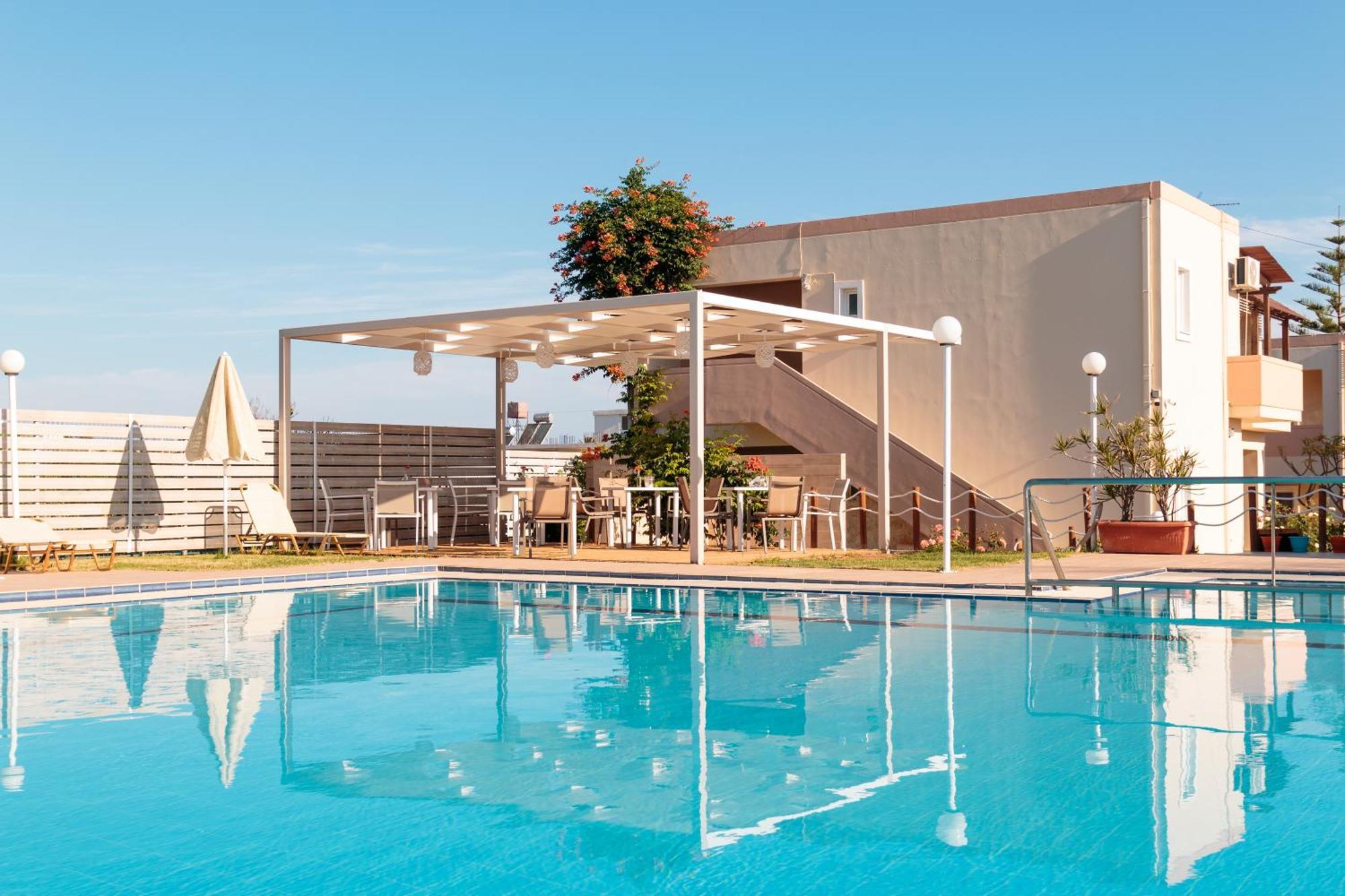Evdokia Αpartments & Dimitra Village Agia Marina Eksteriør bilde